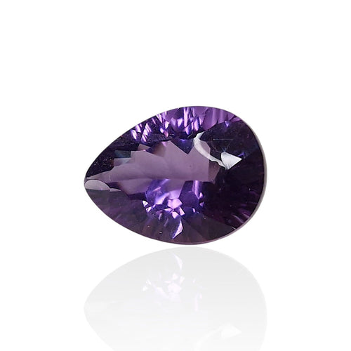 Pendentif Améthyste - Pierre goutte mixte du Nigeria 5,14 ct 58 Facettes #24-275-AMGM