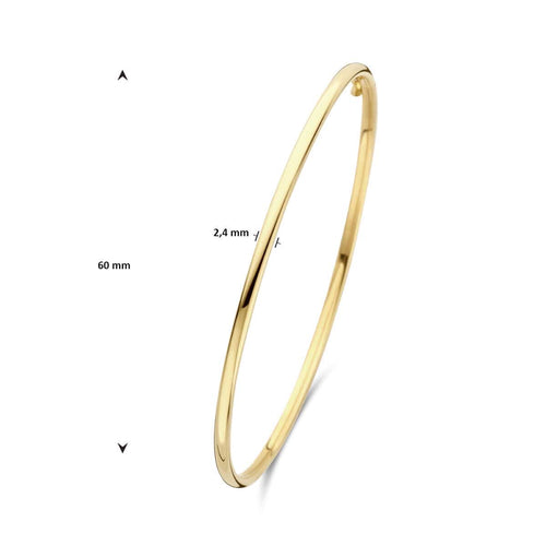 Bracelet Bracelet jonc en or jaune 14k 58 Facettes 88FF16B0530F489E9F3BB0C135C1FC9F