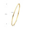 Bracelet Bracelet jonc en or jaune 14k 58 Facettes 88FF16B0530F489E9F3BB0C135C1FC9F