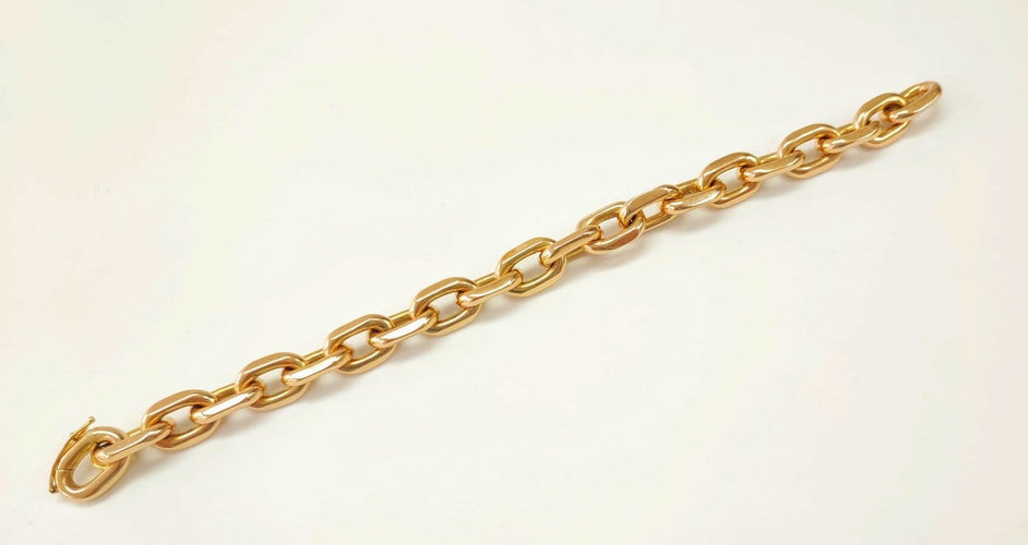 Bracelet Bracelet forçat en or massif 18K 58 Facettes Réf. : BRA.FORC.MASSIF.2240