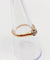 Bague 54 Bague solitaire antique en or rose 18k, platine et diamant 58 Facettes A07458