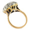 Bague 52 Bague style ancien en or rose, argent et diamants taille rose 58 Facettes G3973
