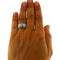 Bague 50 Bague en or jaune et diamants taille émeraude 58 Facettes G3972