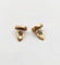 Boutons de col Art déco en or 18K, perle, diamants et saphirs 58 Facettes A07461