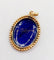 Pendentif Pendentif Art nouveau en or 18k avec plaque émaillée 58 Facettes A07464