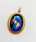 Pendentif Pendentif Art nouveau en or 18k avec plaque émaillée 58 Facettes A07464
