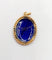 Pendentif Pendentif Art nouveau en or 18k avec plaque émaillée 58 Facettes A07464