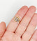 Bague 55.5 Bague toi et moi antique en or 18k et diamants taille rose 58 Facettes A07465