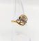Bague 55.5 Bague toi et moi antique en or 18k et diamants taille rose 58 Facettes A07465