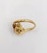 Bague 55.5 Bague toi et moi antique en or 18k et diamants taille rose 58 Facettes A07465