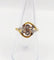 Bague 55.5 Bague toi et moi antique en or 18k et diamants taille rose 58 Facettes A07465