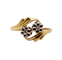 Bague 59 Bague toi et moi antique en or 18k et diamants taille rose 58 Facettes A07466