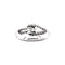 Bague 54 Van Cleef & Arpels Solitaire Couture - Bague en platine et diamants 58 Facettes 34944
