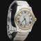 Montre Cartier Santos Galbée - Montre en or jaune et acier 58 Facettes MT44318
