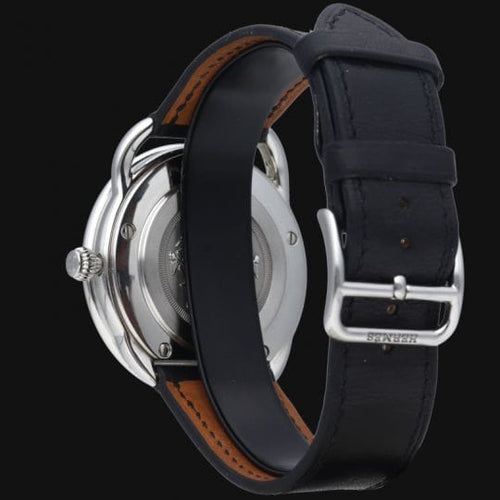 Montre Hermès Arceau - Montre en acier 58 Facettes MT41649