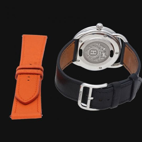 Montre Hermès Arceau - Montre en acier 58 Facettes MT41649