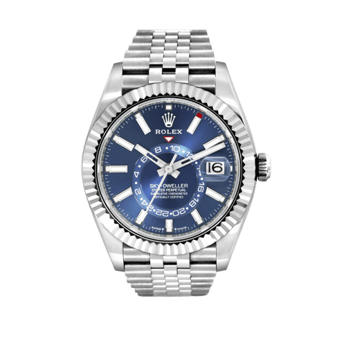 Montre Rolex Sky-Dweller - Montre en or blanc et acier 58 Facettes OC-68802087