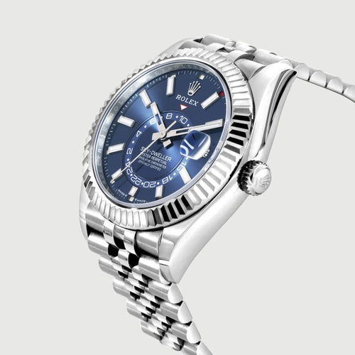 Montre Rolex Sky-Dweller - Montre en or blanc et acier 58 Facettes OC-68802087