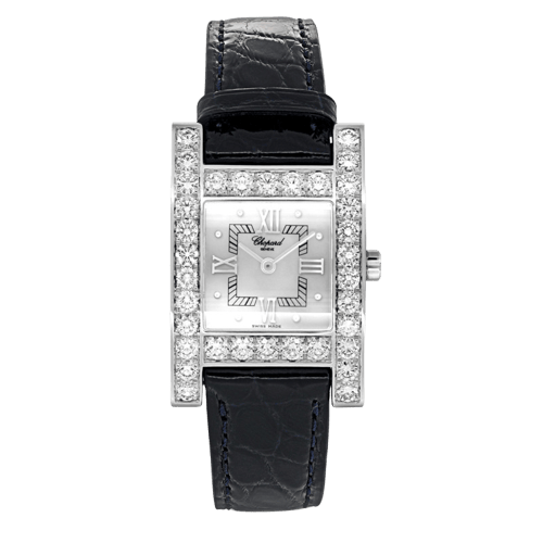 Montre Chopard Your Hour - Montre en or blanc et diamants 58 Facettes OC-68802036