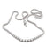 Collier Collier rivière en or blanc 18 carats et diamants naturels 58 Facettes Riv