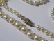 Collier Collier en perles de culture Akoya, or blanc et diamants 58 Facettes Collier