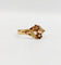 Bague 59 Bague Toi et Moi victorienne en or rose 18k 58 Facettes A07467