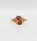 Bague 59 Bague Toi et Moi victorienne en or rose 18k 58 Facettes A07467