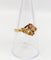 Bague 59 Bague Toi et Moi victorienne en or rose 18k 58 Facettes A07467