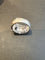 Bague en or blanc avec saphirs et diamants 58 Facettes Bague 001