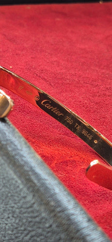 Bracelet Cartier Love - Bracelet manchette en or rose 18K 58 Facettes 040620262