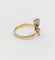 Bague 58 Bague duchesse soviétique en or 18k et diamant 0,40 ct 58 Facettes A07469