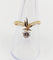 Bague 58 Bague duchesse soviétique en or 18k et diamant 0,40 ct 58 Facettes A07469