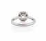 Bague 52 Solitaire - Bague en or blanc 18 carats, diamant jaune 58 Facettes Fl