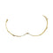 Bracelet rigide en or jaune, blanc et rose 18 ct 58 Facettes 39829