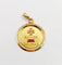 Pendentif Augis - Pendentif médaille d'amour en or 18k, diamant et rubis 58 Facettes A07471