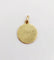 Pendentif Augis - Pendentif médaille d'amour en or 18k, diamant et rubis 58 Facettes A07472