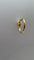 Bague 52 Bague en or jaune avec saphir orange et diamants 58 Facettes Bague 35121