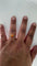 Bague 52 Bague en or jaune avec saphir orange et diamants 58 Facettes Bague 35121