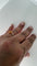 Bague 52 Bague en or jaune avec saphir orange et diamants 58 Facettes Bague 35121