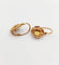 Boucles d'oreilles Dormeuses fleur antiques en or 18k et perles 58 Facettes A06495