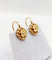 Boucles d'oreilles Dormeuses fleur antiques en or 18k et perles 58 Facettes A06495