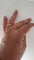 Bague 48 Demi-alliance - Bague en or jaune et diamants 58 Facettes Bague 11336