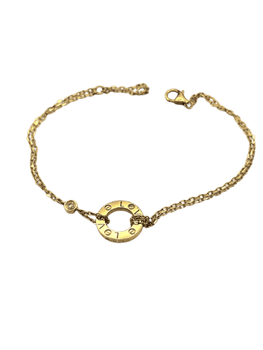 Cartier Love - Bracelet en or rose et diamants