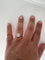 Bague 49 Bague en or blanc et diamants 58 Facettes Bague 08135