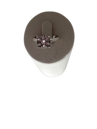 Bague 49 Bague en or blanc et diamants 58 Facettes Bague 08135