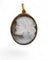 Pendentif Pendentif camée Jésus et Marie en or jaune et cornaline 58 Facettes fc