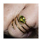 Bague Bague spirale en or jaune 18 ct, péridot et diamant 58 Facettes UKD360105