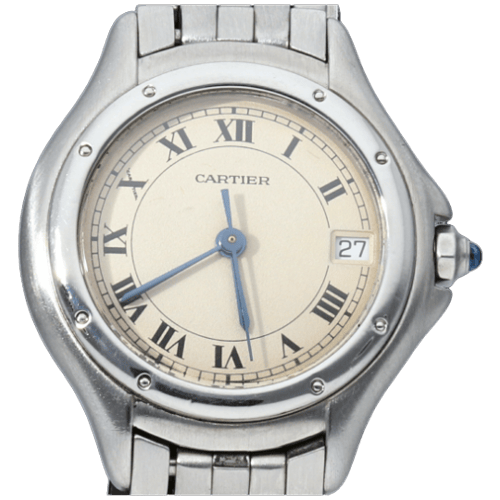Cartier - Montre Cougar Panthère en acier