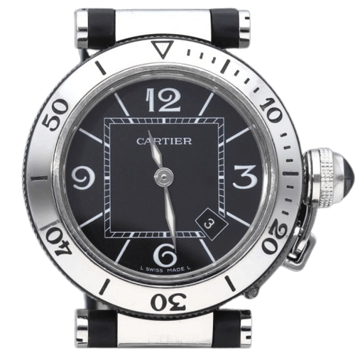 Montre Cartier Pasha Seatimer - Montre en acier 58 Facettes MT45778