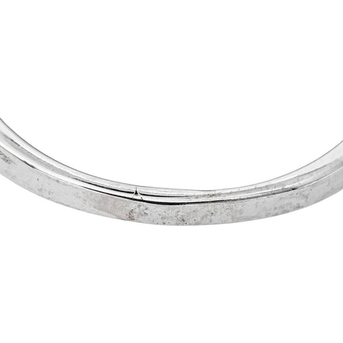 Bague 54 Pompadour - Bague en or blanc, platine, saphir et diamants 58 Facettes 5106609CN